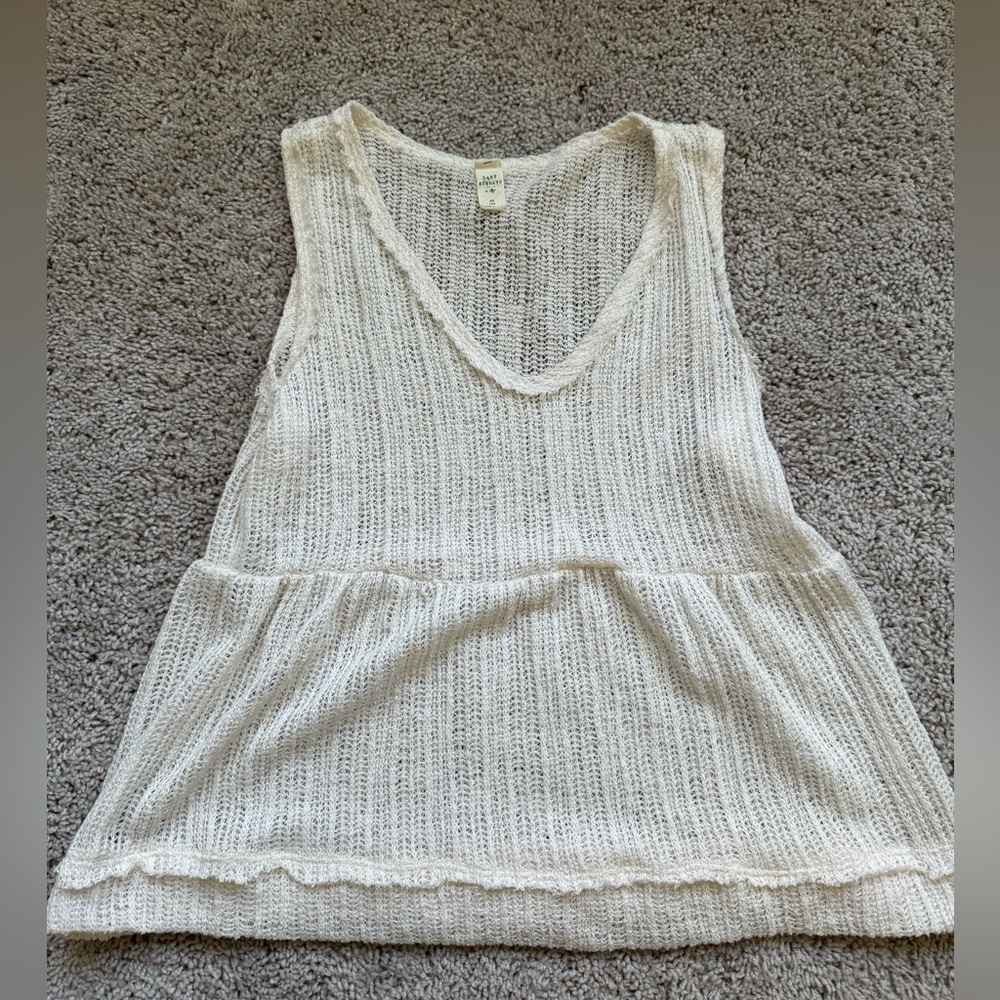 Lazy Sunday’s Knit Tank